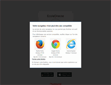 Tablet Screenshot of ecoledirecte.com